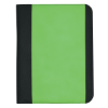 Non-Woven Large Padfolio Lime Green/Black Trim