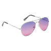 Ocean Gradient Aviator Sunglasses Purple