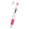 Quatro Pen With Highlighter White/Red