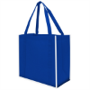 Reflective Large Grocery Tote Bag-Royal Blue