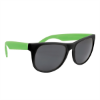 Rubberized Sunglasses Green w/ Black