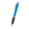 Satin Stylus Pen Metallic Teal/Black Grip