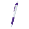 Serrano Pen White/Purple Trim