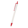 Slim Click Pen White/Red Trim