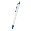 Slim Click Pen White/Blue Trim