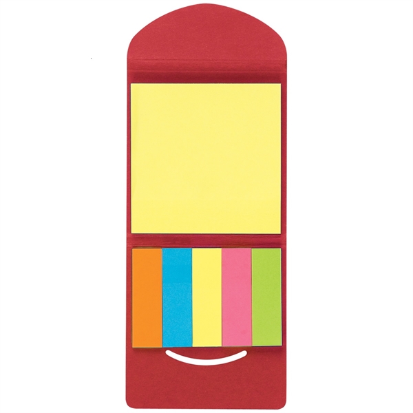 Custom Sticky Notes And Flags In Pocket Case in bulk | Save Your Ink