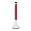 Stylus Pen Stand with Screen Cleaner White/Red