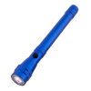 Telescopic Aluminum Flashlight with Magnet Blue