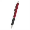 The Delta Pen Metallic Red/Black Trim