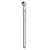 Tire Gauge with Clip Silver