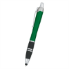 Tri-Band Pen with Stylus Green
