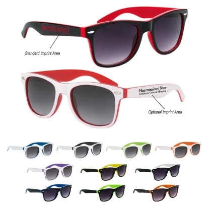 Two-Tone Malibu Sunglasses Two-Tone Malibu Sunglasses