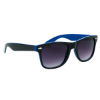 Two-Tone Malibu Sunglasses Blue w/ Black