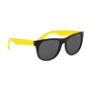 Youth Rubberized Sunglasses Yellow