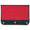 Zippered Pencil Case (9472) Red/Black Trim