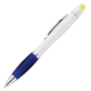 Brooke Pen Gel-Wax Highlighter Combo Pens White/Blue Trim