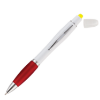 Brooke Pen Gel-Wax Highlighter Combo Pens White/Red Trim