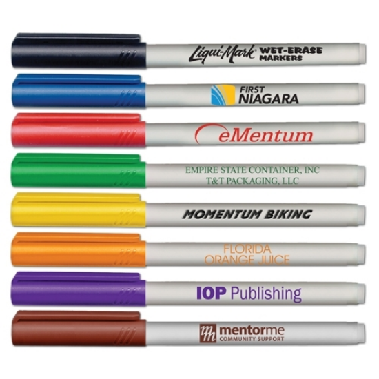 Custom Fine Point Wet Erase Markers - USA Made in bulk | Save Your Ink
