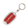 Pocket Flashlight Keyring Red