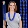 Blue Mardi Gras Beads
