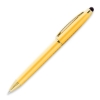 Combination Twist Stylus Pens Gold