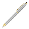 Combination Twist Stylus Pens Silver