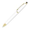 Combination Twist Stylus Pens White