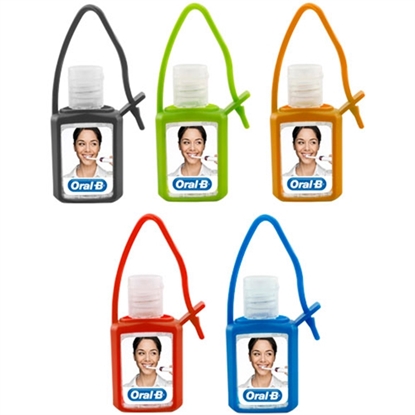 Show details for .5 oz. Hand Sanitizer Gel in Silicone Case Promotional-ABL5200-E
