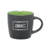 12 oz Ceramic Coffee Mug Green