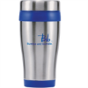 Blue 16 oz Insulated Travel Tumbler with Lid