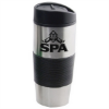 16 oz Insulated Stainless Steel Travel Tumbler Black