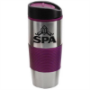 16 oz Insulated Stainless Steel Travel Tumbler Purple