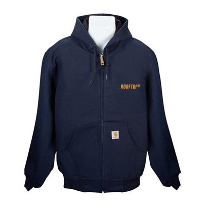 Carhartt Thermal-Lined Duck Active Jacket Navy Blue Carhartt Thermal-Lined Duck Active Jacket Navy Blue