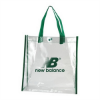 Clear Stadium Tote Bag-Forrest Green