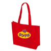 Non Woven Textured Tote Bag - Full Color-Red