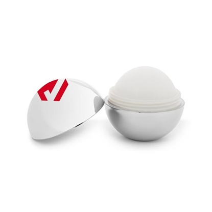 Show details for Metallic Round Lip Balm Promotional-LB120-E