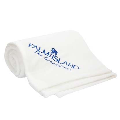 Show details for Oversized Soft Touch Luxury Blanket Promotional-EMB115-E