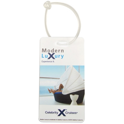 Show details for Rectangle Luggage Tag Promotional-TVT140-E