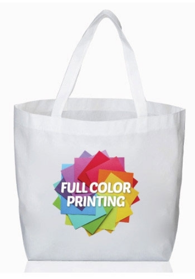 Full Color Sublimation Reusable Tote Bags