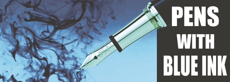 Promotional Pens with Blue Ink