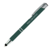 Tres-Chic Softy Stylus Pen Laser Engraved Metal Pen Dark Green