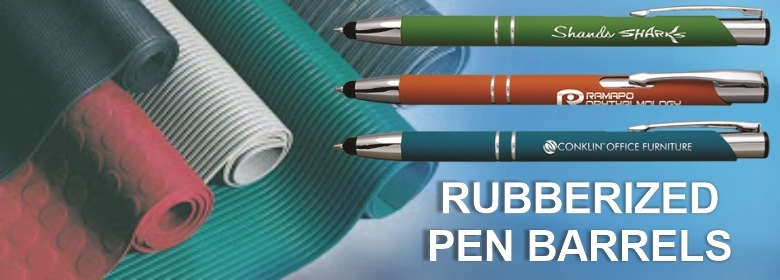 Rubberized Promotional Pens