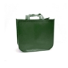 Large laminated Grocery Totes-Forest Green