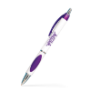 Denya Pens White/Purple Trim