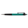 Mardi Gras Pens Teal/Black Trim