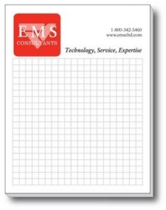 4 1/8" x 5 3/8" 50-Sheet Notepads 4 1/8" x 5 3/8" 50-Sheet Notepads