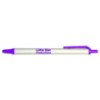 Orlando Pens White Barrel with Light Purple Trim