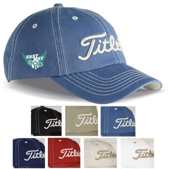Picture of Titleist (R) Custom Unstructured Contrast Stitch Cap