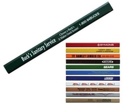 Show details for Enamel Finish Carpenter Pencils Picture of Enamel Finish Carpenter Pencils