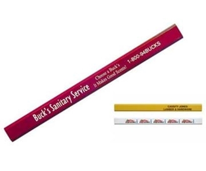Show details for Hard Lead Enamel Finish Carpenter Pencils Picture of Hard Lead Enamel Finish Carpenter Pencils